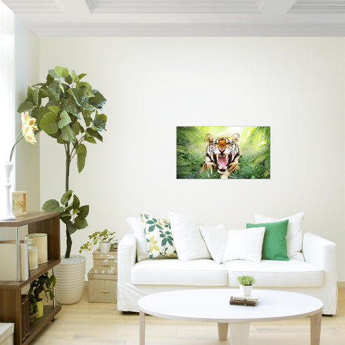 Wandbilder Wohnzimmer XXL Tieger Abstrakt Moderne Bilder Tiere